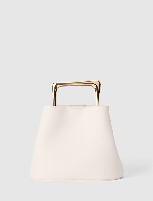 Martha Metal Handle Bag 0 Ivory Forever New