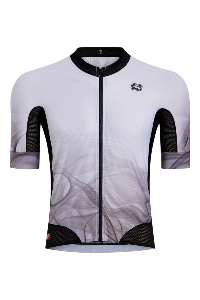 Men's FR-C Tri Jersey by Giordana Cycling, WHITE/BLACK, Made in Italy