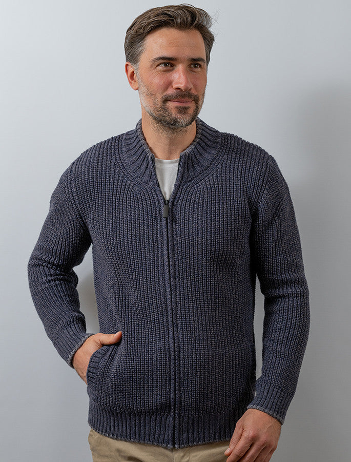 Grey-Navy Marl / S