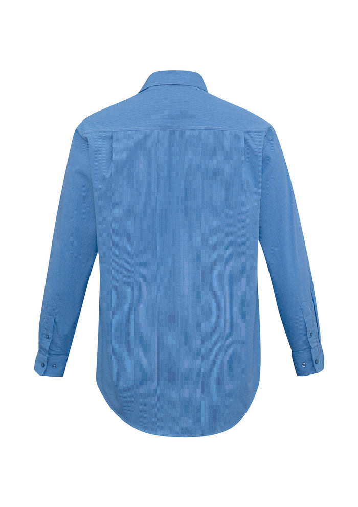 Men's Micro Check Long Sleeve Shirt SH816