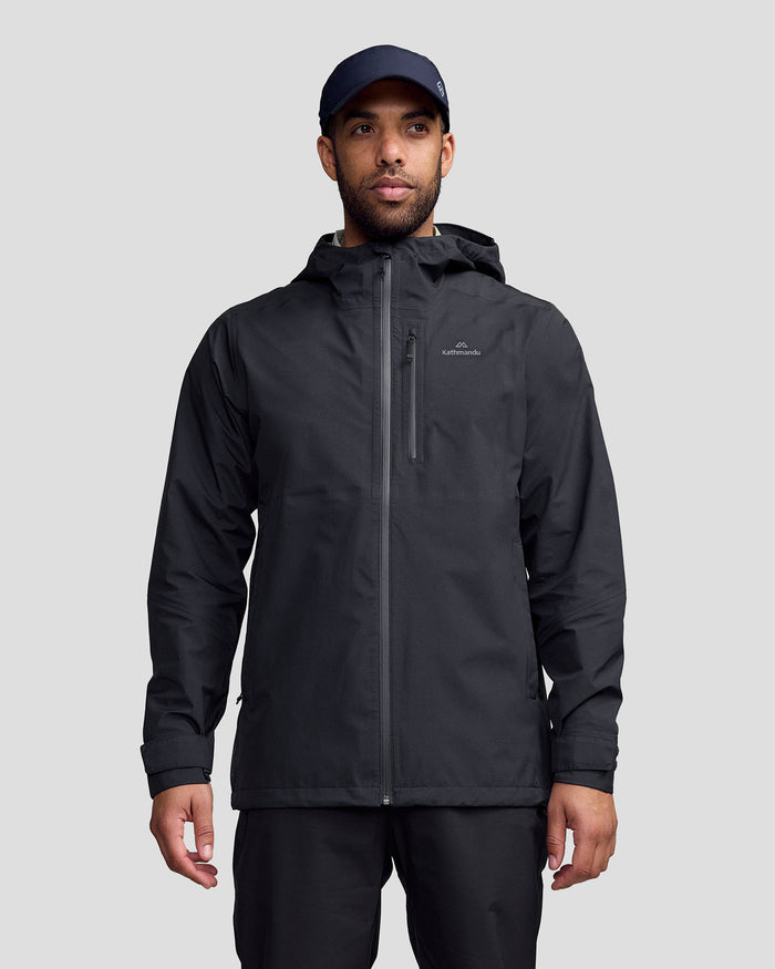 Men's Ridge 3L GORE-TEX Rain Jacket - Black Stingray