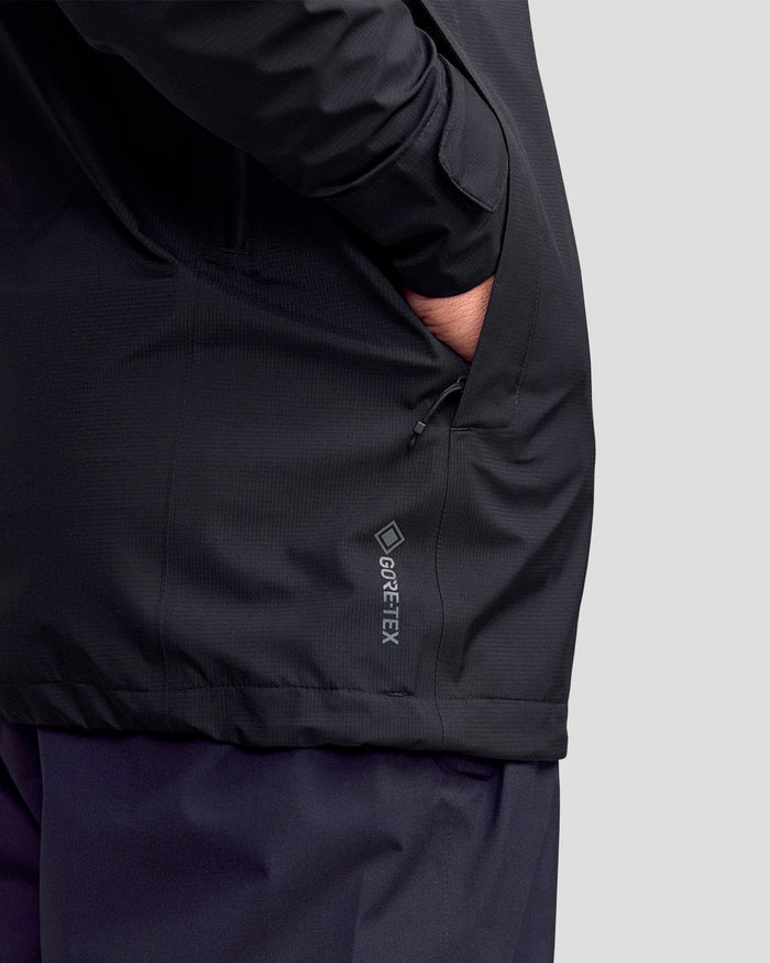 Men's Ridge 3L GORE-TEX Rain Jacket - Black Stingray
