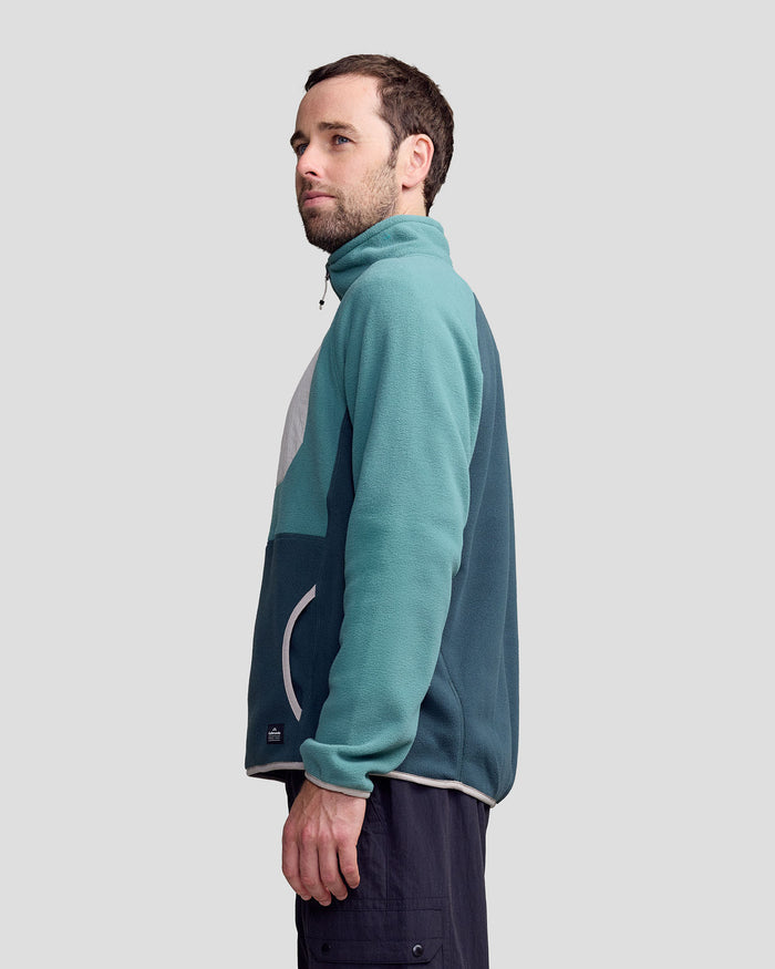 Men’s Trailhead Lightweight Fleece Pullover -  Light Forest/Deep Forest
