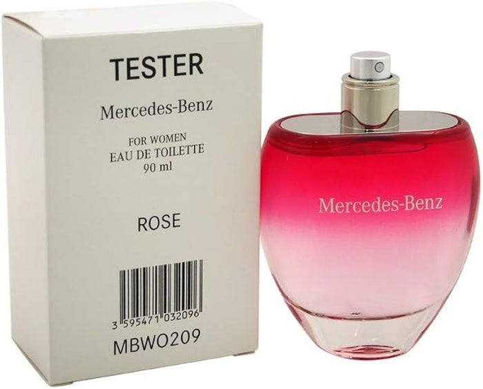 Mercedes Benz Rose For Women Edt 90ml Tester