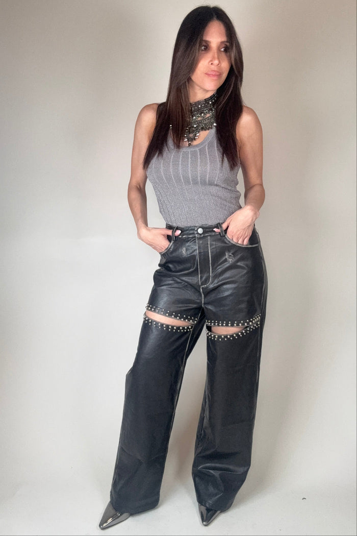 Style the Metallic Tank exclusively at Born To Glam