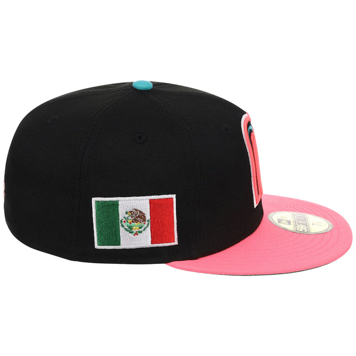 Mexico MLB United by Baseball New Era 59FIFTY (Black/Pink)