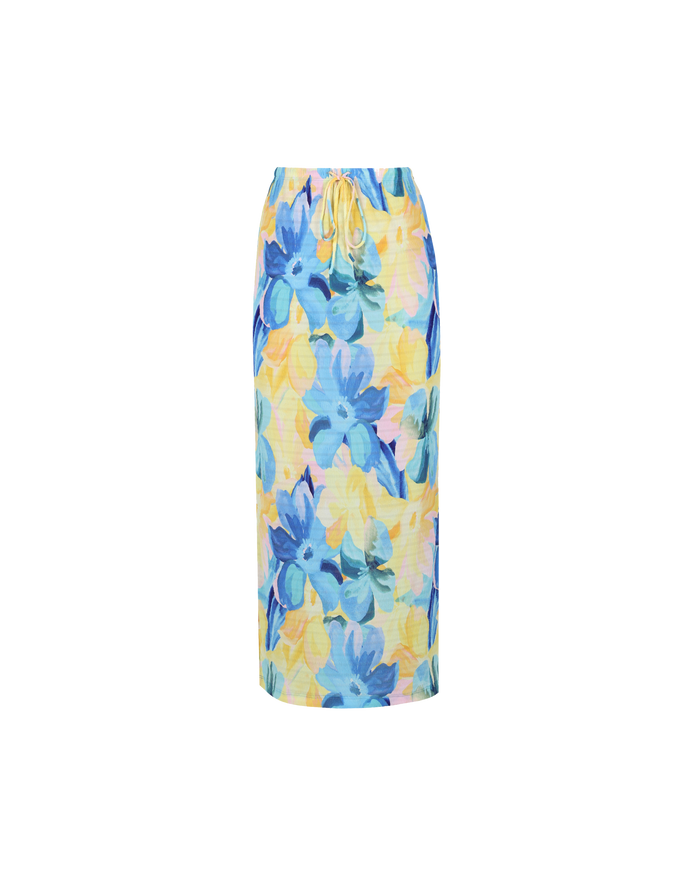 MIAMI CRINKLE SKIRT BUTTERCUP
