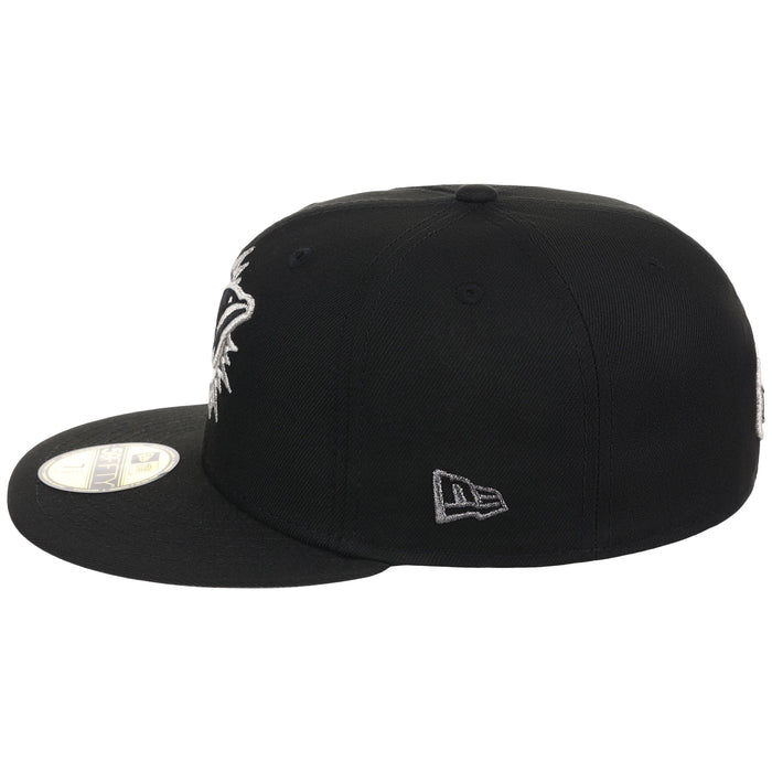Miami Dolphins NFL Liquid Titanium New Era 59FIFTY