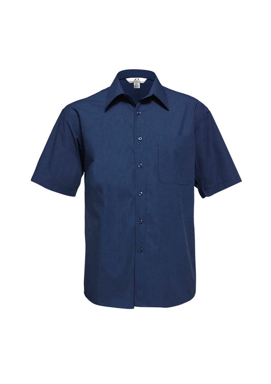 Micro Check Mens S/S Shirt SH817