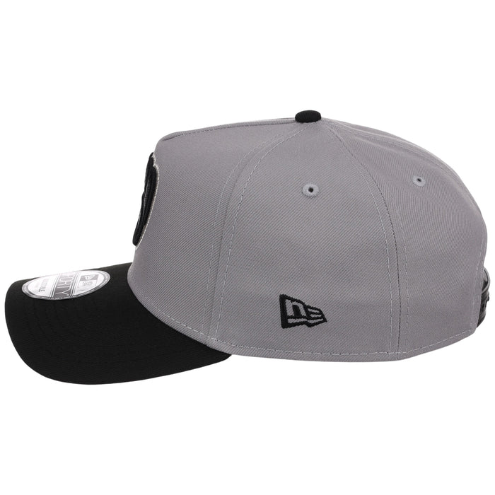Milwaukee Brewers MLB Gray x Black FASHION CORE New Era 9FORTY A-Frame