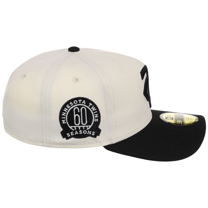 Minnesota Twins MLB Chrome Noir New Era 59FORTY