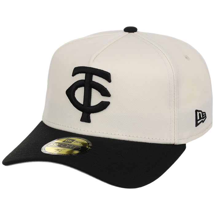 Minnesota Twins MLB Chrome Noir New Era 59FORTY
