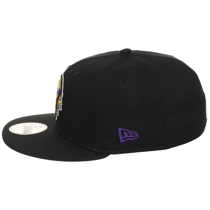 Minnesota Vikings NFL Black Dome New Era 59FIFTY