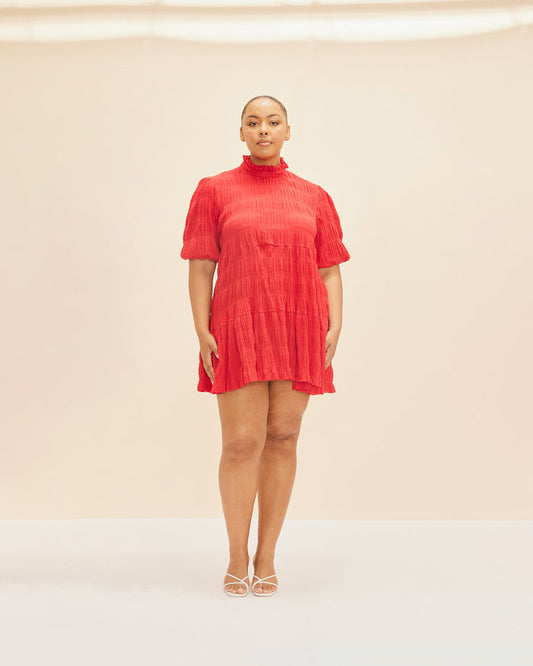 MIRELLA MINIDRESS CHILLI