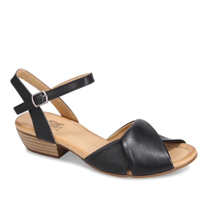 Miz Mooz CAYCEE Heeled Sandal in Black