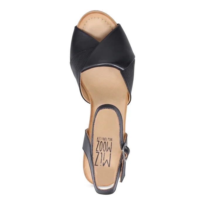 Miz Mooz CAYCEE Heeled Sandal in Black