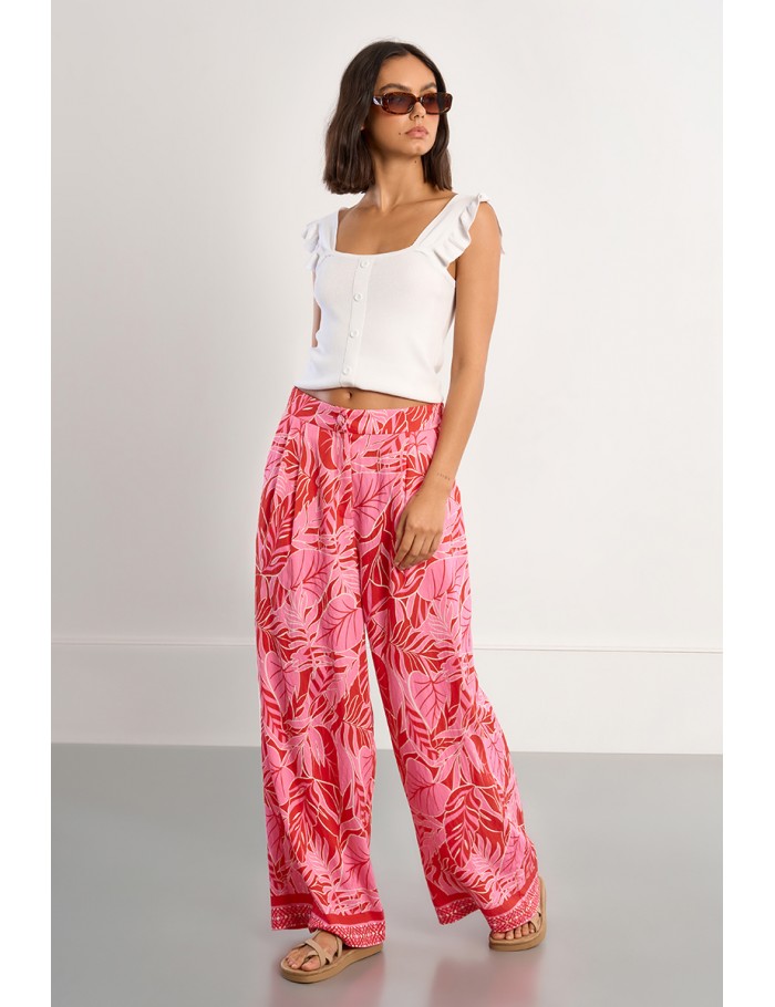 Molly Bracken Playa Pants in Red