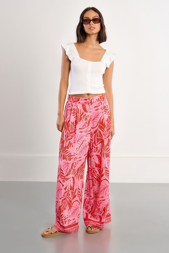 Molly Bracken Playa Pants in Red