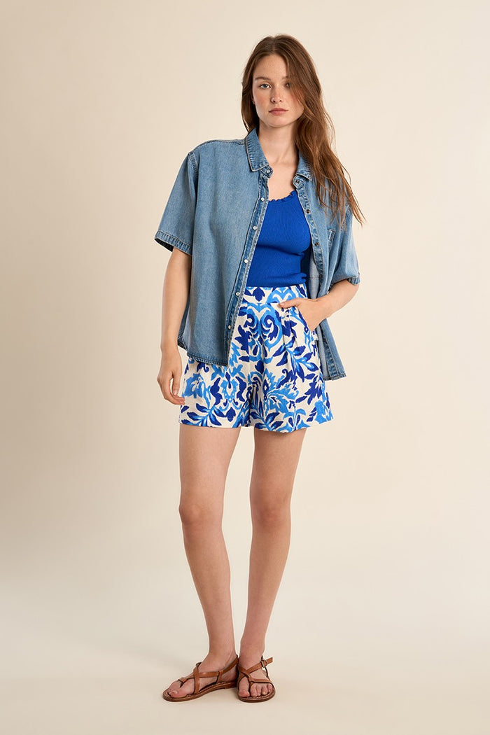 Molly Bracken Print Shorts