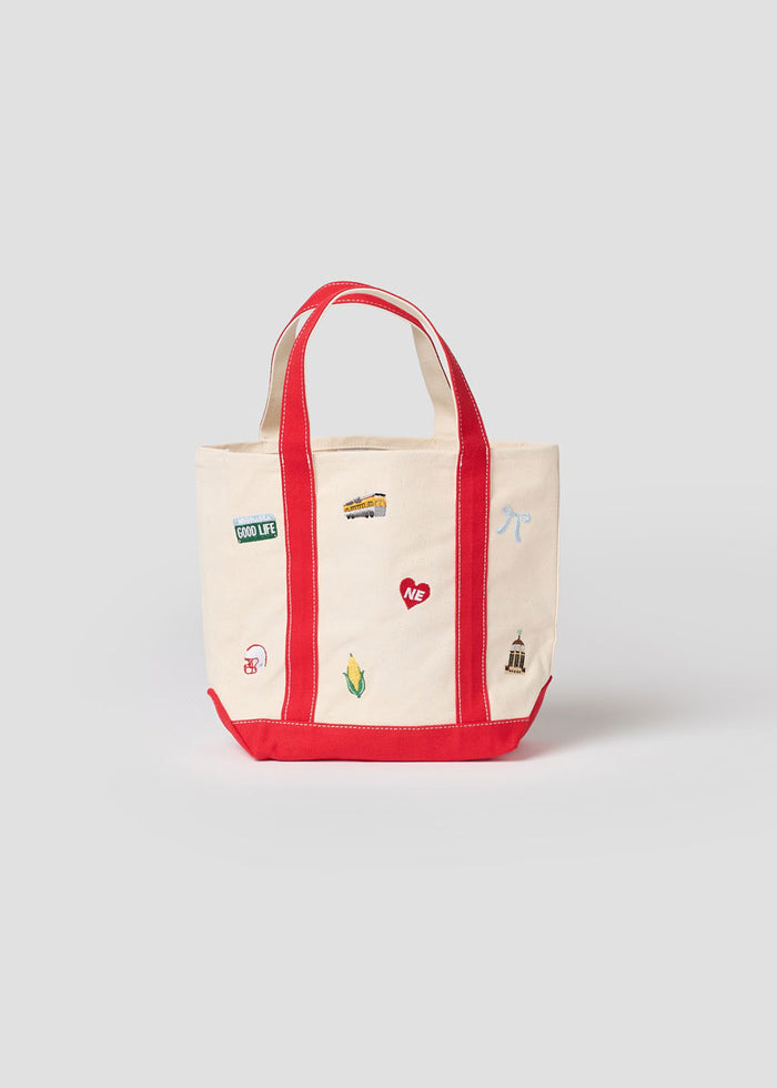 Nebraska Icons Small Tote