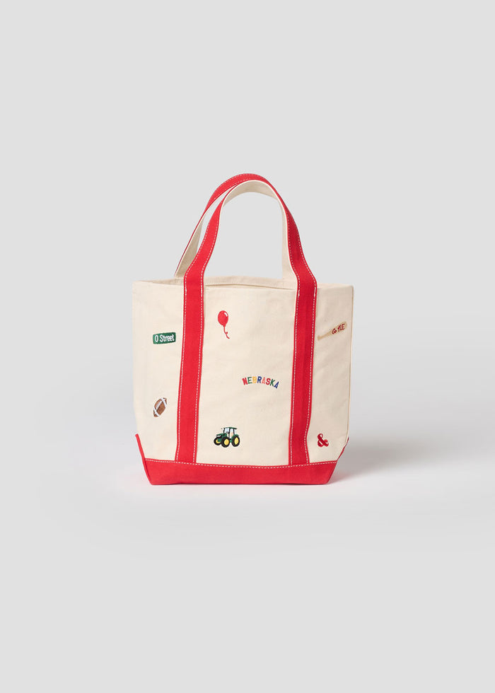 Nebraska Icons Small Tote