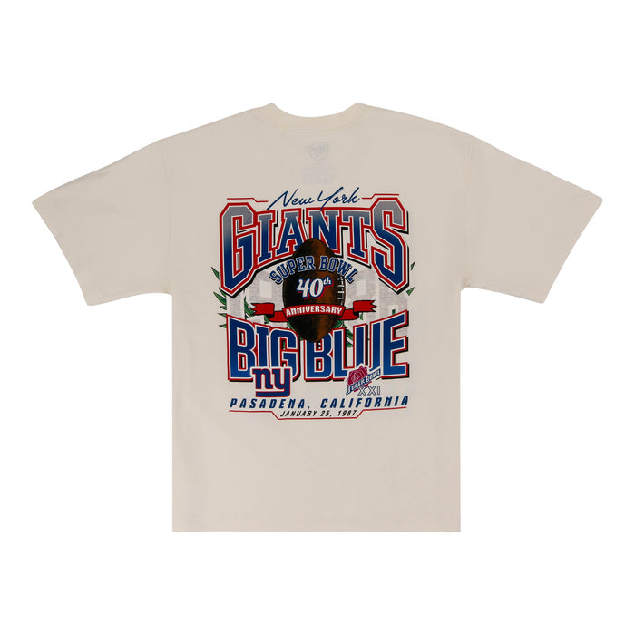 New York Giants 1986 Champs Off-White '47 T-Shirt