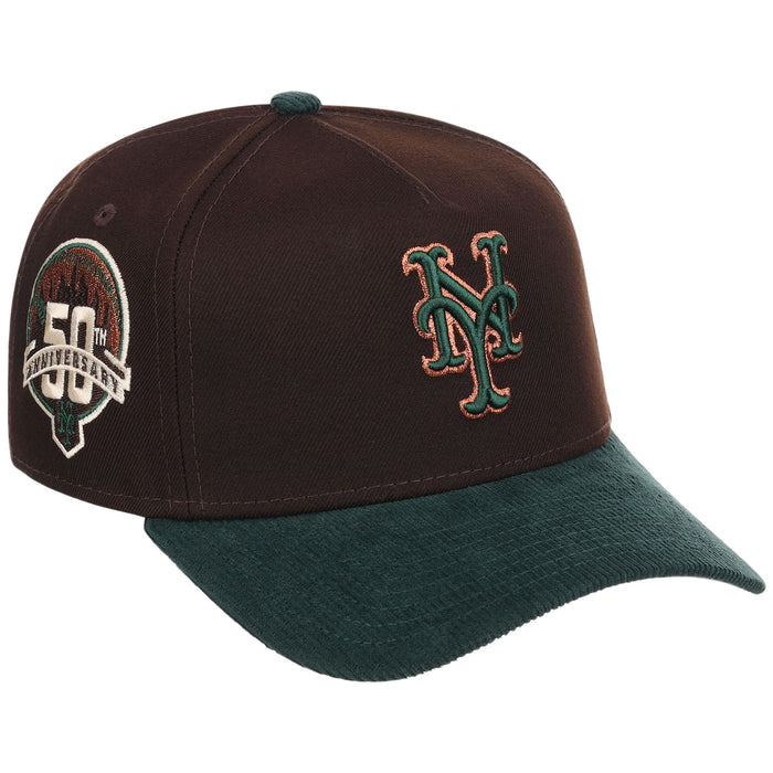 New York Mets MLB Forest Ember New Era 9FORTY A-Frame