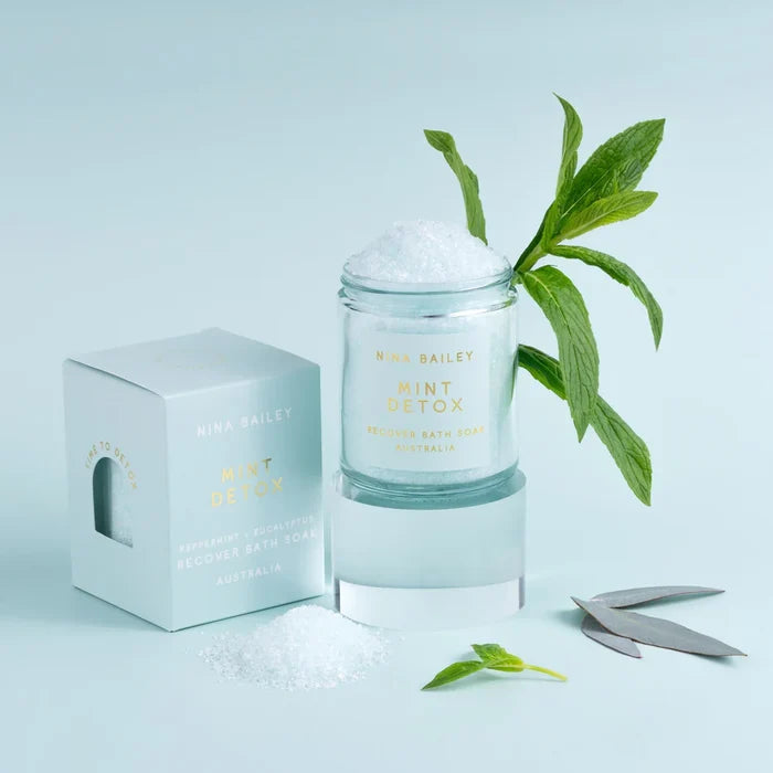 NINA BAILEY BOTANICAL BATH SOAK in Mint Detox
