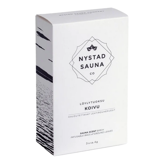 Nystad Sauna Scent Bjørk løylytuoksu pakning