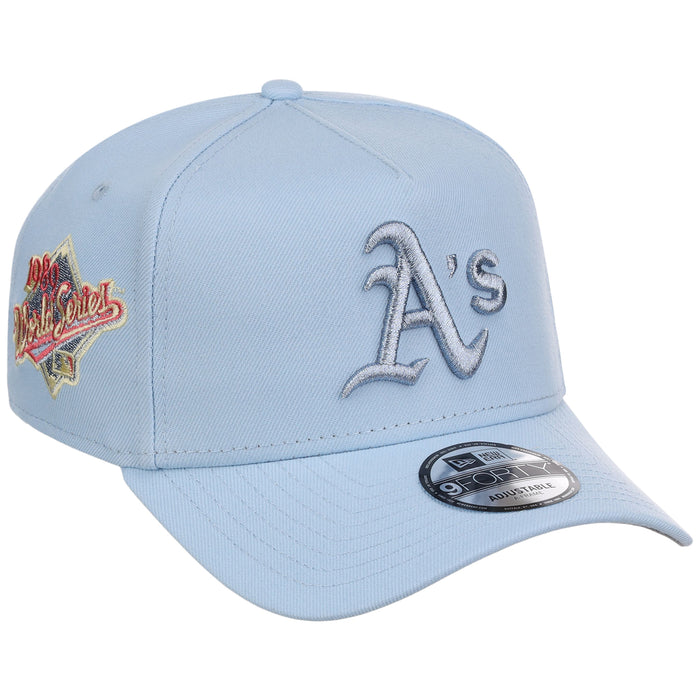 Oakland Athletics MLB Glacial Blue New Era 9FORTY A-Frame