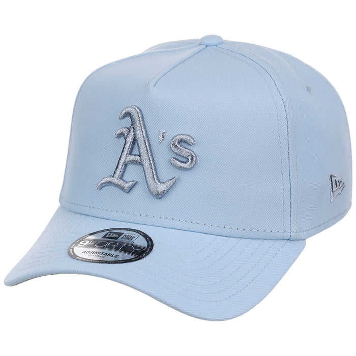 Oakland Athletics MLB Glacial Blue New Era 9FORTY A-Frame