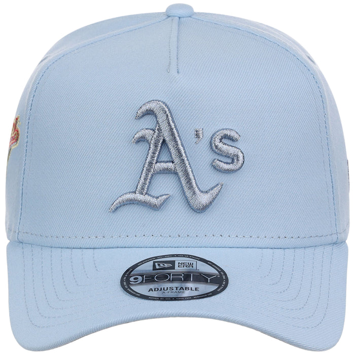 Oakland Athletics MLB Glacial Blue New Era 9FORTY A-Frame