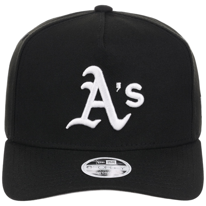 Oakland Athletics Women's New Era 9FORTY Black A-Frame