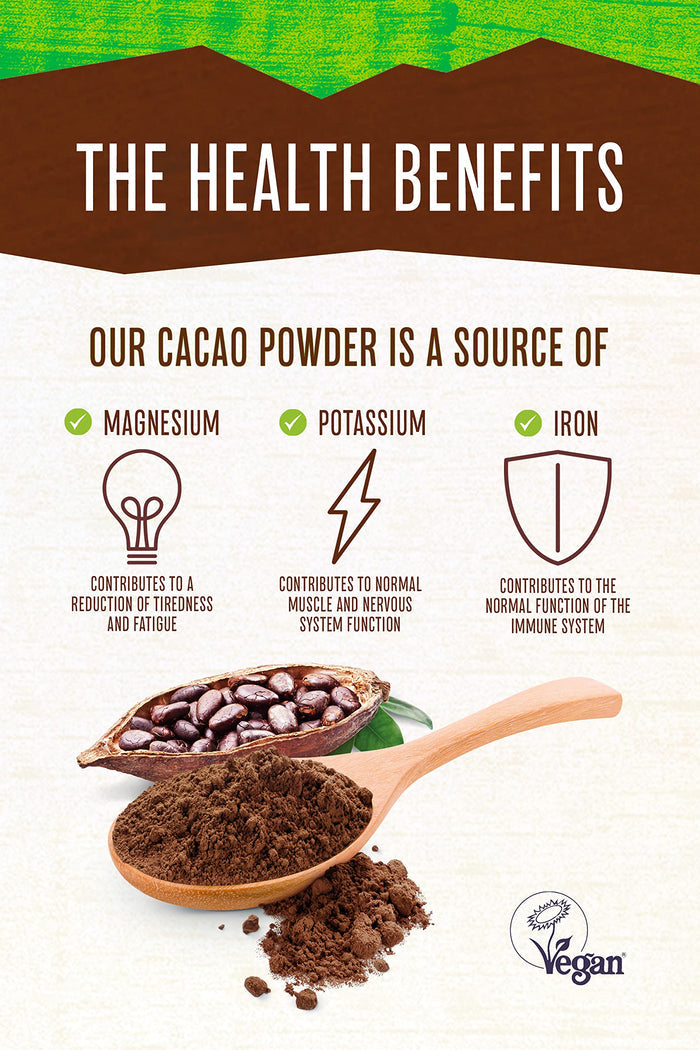 Organic Cacao Powder Nature's Heart 567g