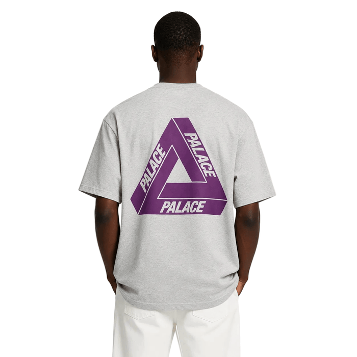 Palace Purple Label graphic detail cotton T-shirt - AFewVibe
