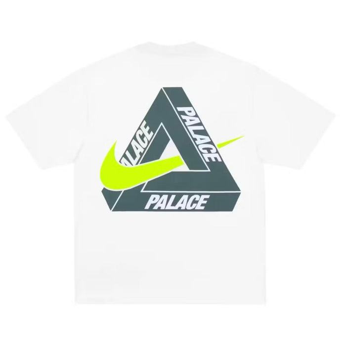 Palace x Nike Tri Swoosh TShirt White - Afewvibe