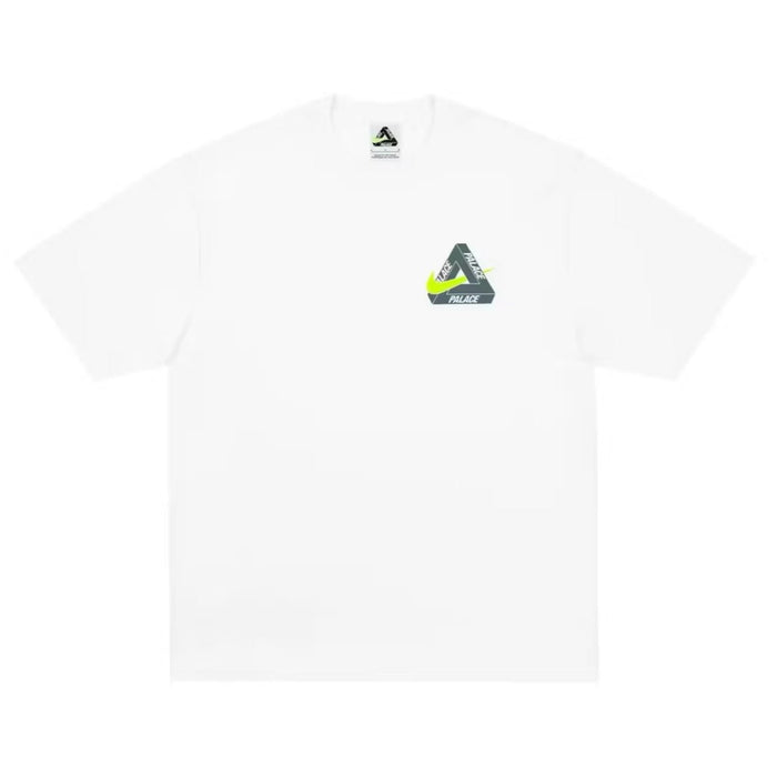 Palace x Nike Tri Swoosh TShirt White - Afewvibe