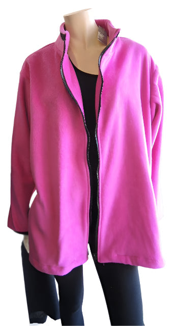 Party Girl Polar Fleece Zip Front Jacket  (Many Colours)