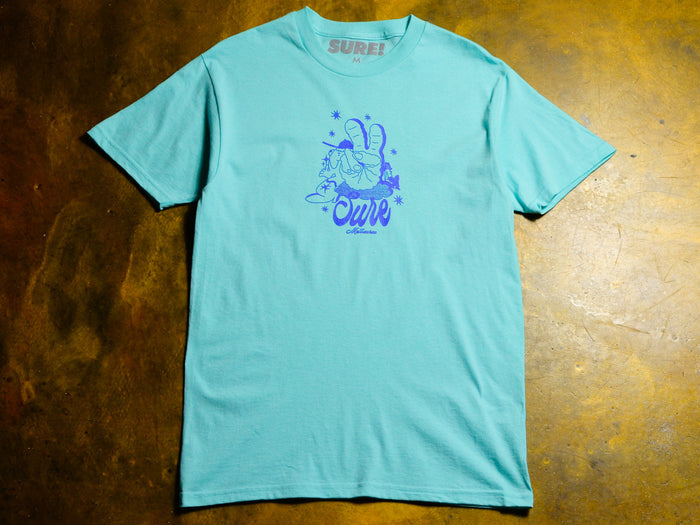 Peace Out T-Shirt - Celadon