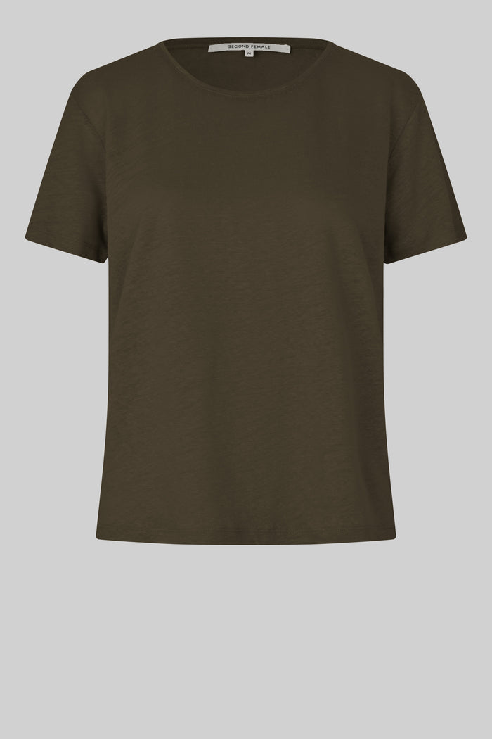 Peony O-Neck New Tee
