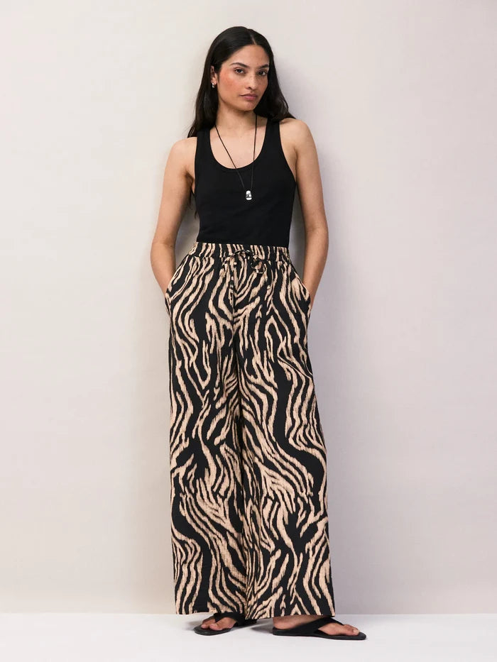 Zebra Print Trousers Co-Ord Set