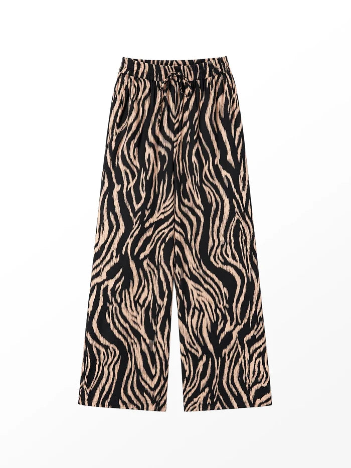 Zebra Print Trousers Co-Ord Set