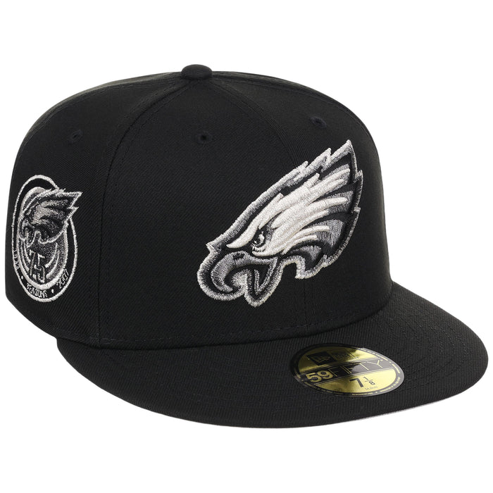 Philadelphia Eagles NFL Liquid Titanium New Era 59FIFTY