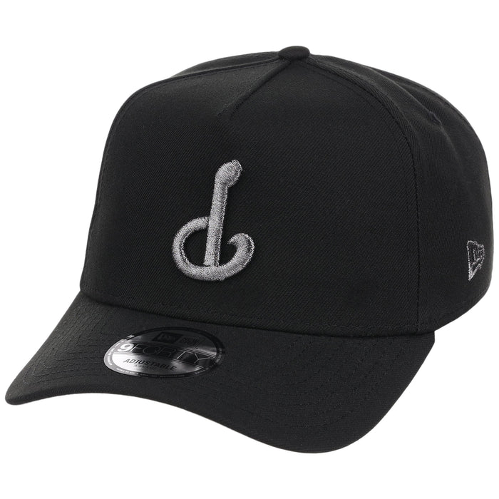 Philadelphia Phillies MLB Flipmode 2.0 Liquid Titanium New Era 9FORTY A-Frame (Black/Black/Gray)