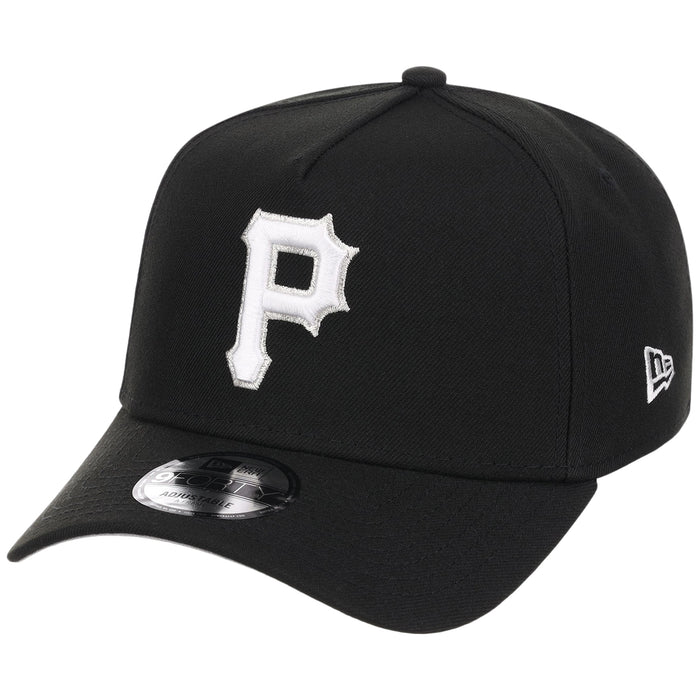 Pittsburgh Pirates MLB Black x White FASHION CORE New Era 9FORTY A-Frame