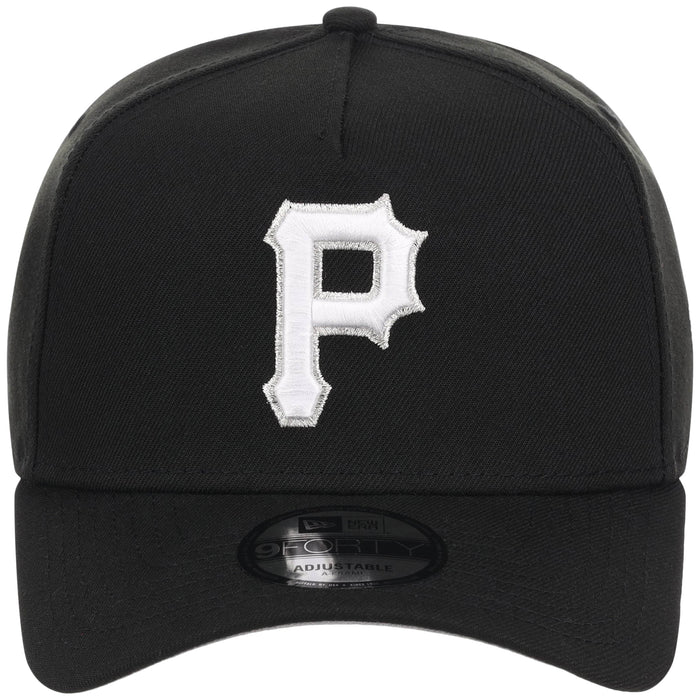 Pittsburgh Pirates MLB Black x White FASHION CORE New Era 9FORTY A-Frame