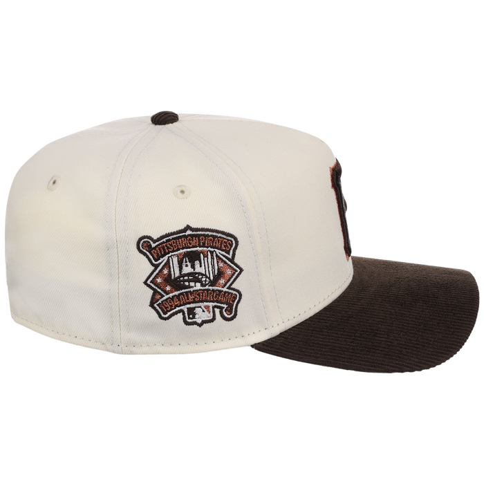 Pittsburgh Pirates MLB Chrome Walnut Cord New Era 59FORTY