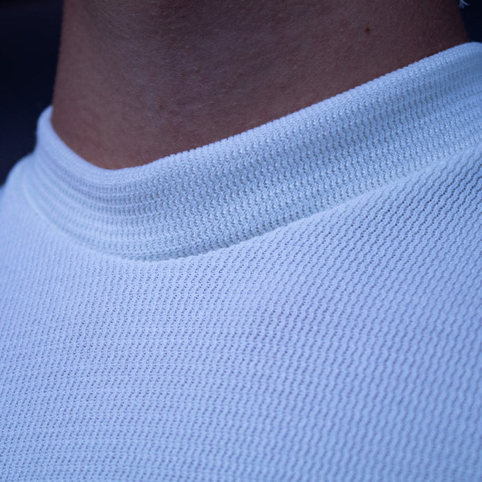 Playera White Texture