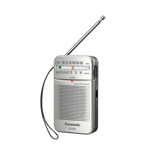 Pocket FM/AM Radio with Digital Tuner - RF-P50D
