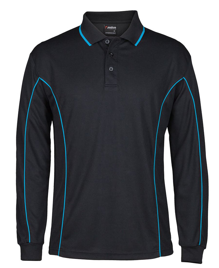Podium L/S Piping Polo 7PIPL